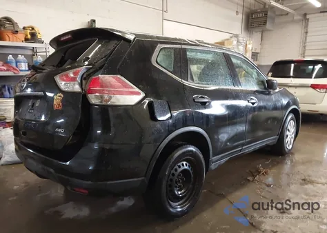 2016 Nissan Rogue S из США, поврежденный, VIN KNMAT2MV1GP625263